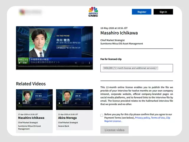 Nikkei-CNBC licensing platform